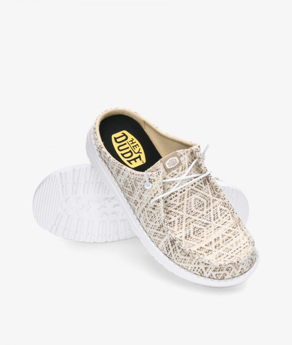 Zuecos Dude WENDY SLIP SURF BAJA en beige Zuecos Dude WENDY SLIP SURF BAJA en beige