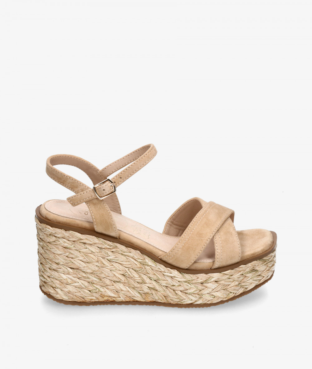 Sandalias EVA PARIS  28948 en beige Sandalias EVA PARIS  28948 en beige