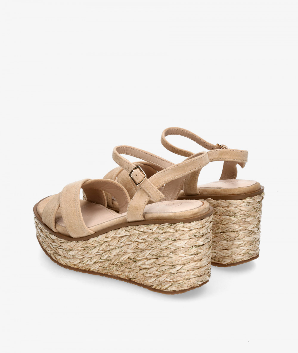 Sandalias EVA PARIS  28948 en beige Sandalias EVA PARIS  28948 en beige
