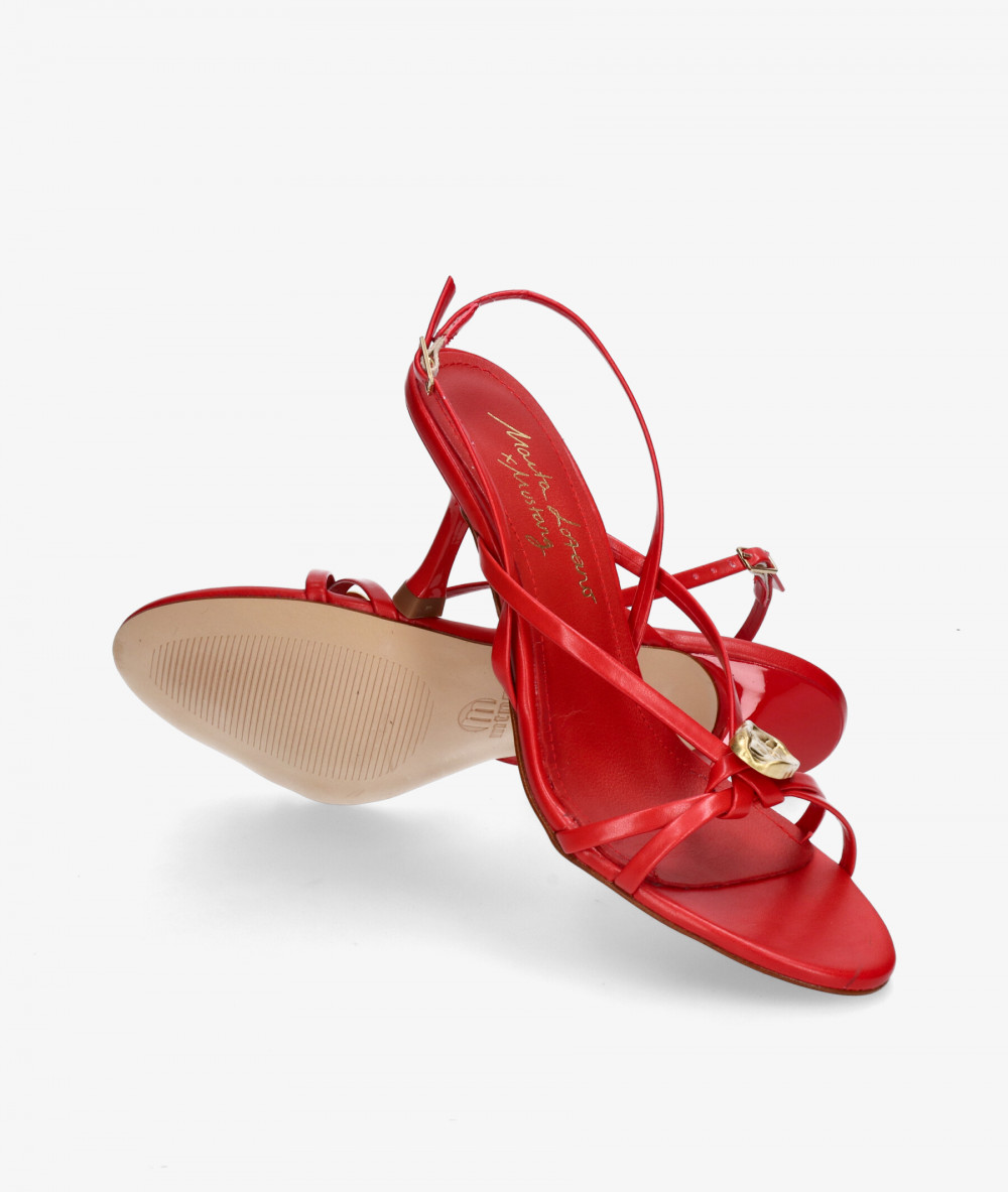 Sandalias Mustang  54914 en rojo Sandalias Mustang  54914 en rojo