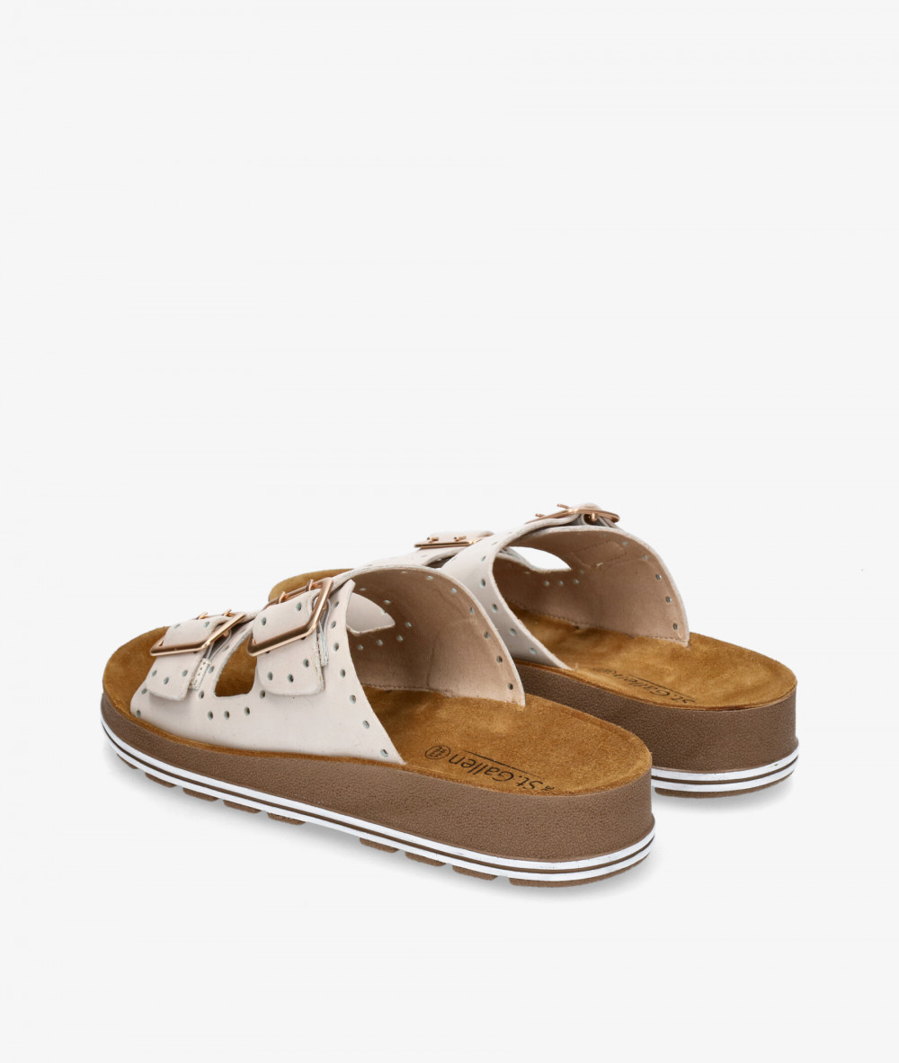 Sandalias St. Gallen  24-03-22919  LARA en hueso Sandalias St. Gallen  24-03-22919  LARA en hueso