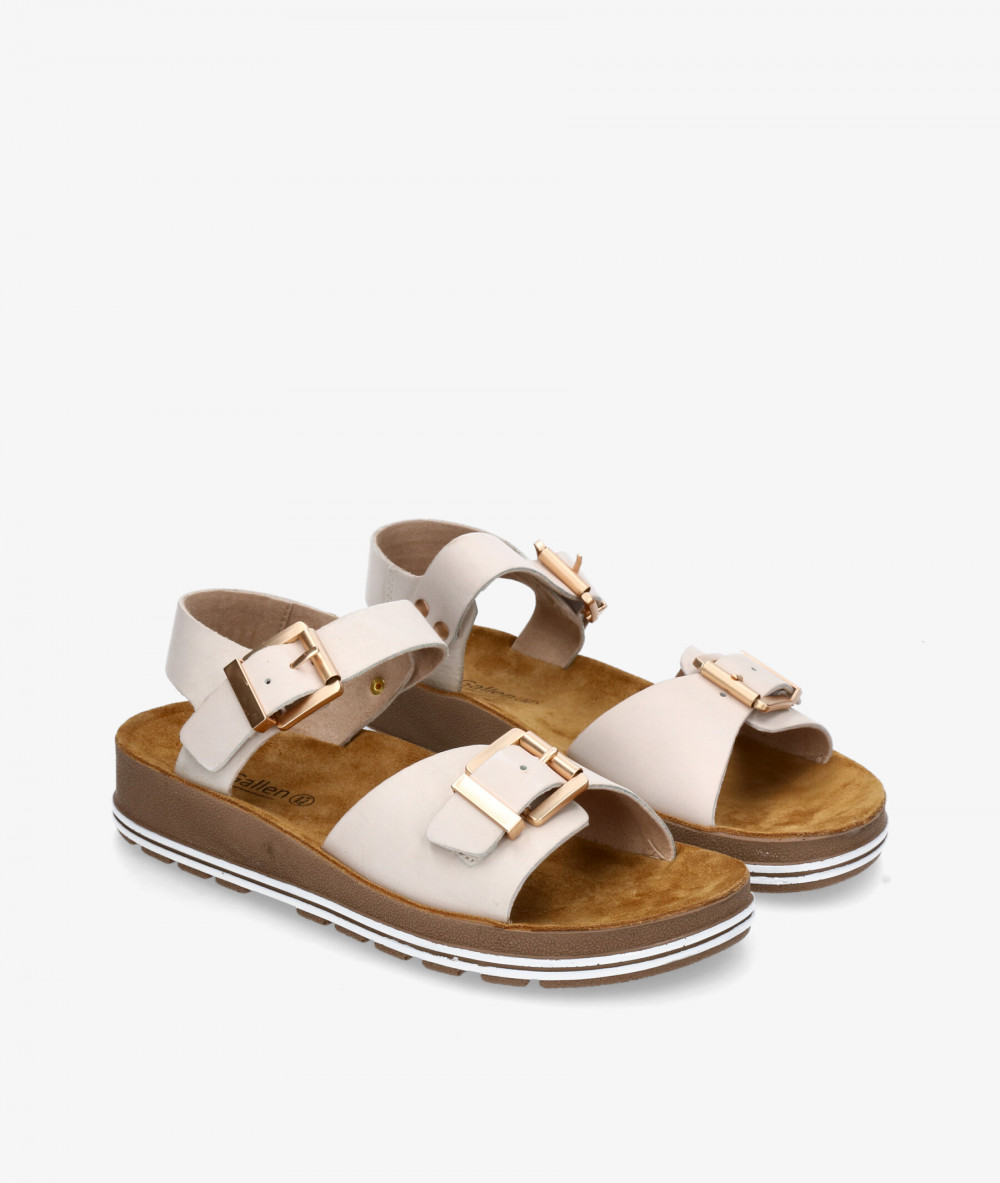 Sandalias St. Gallen  24-03-22918  LEA en hueso Sandalias St. Gallen  24-03-22918  LEA en hueso