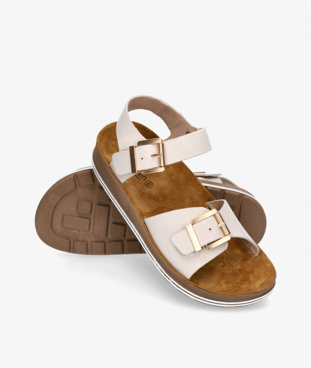 Sandalias St. Gallen  24-03-22918  LEA en hueso Sandalias St. Gallen  24-03-22918  LEA en hueso