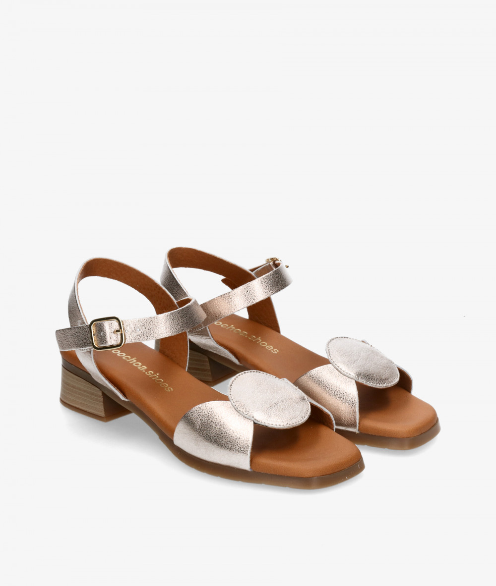 Sandalias pabloochoa.shoes  2698 en platino Sandalias pabloochoa.shoes  2698 en platino
