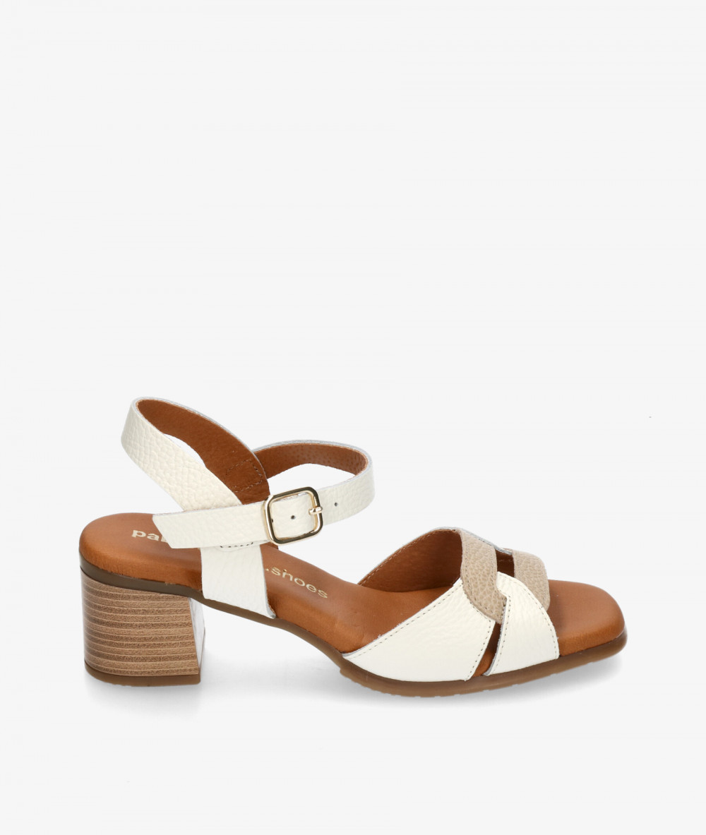 Sandalias pabloochoa.shoes  1980 en hueso Sandalias pabloochoa.shoes  1980 en hueso