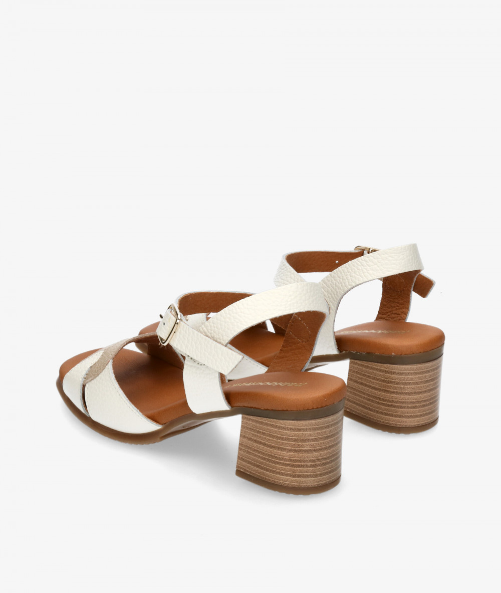 Sandalias pabloochoa.shoes  1980 en hueso Sandalias pabloochoa.shoes  1980 en hueso