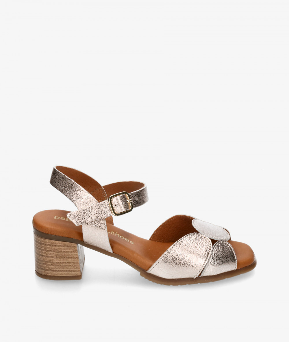 Sandalias pabloochoa.shoes  1999 en platino Sandalias pabloochoa.shoes  1999 en platino