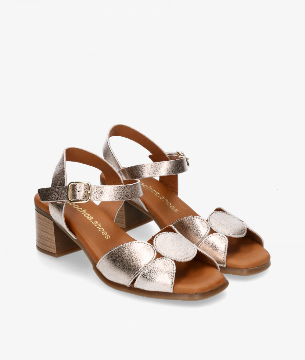 Sandalias pabloochoa.shoes  1999 en platino Sandalias pabloochoa.shoes  1999 en platino