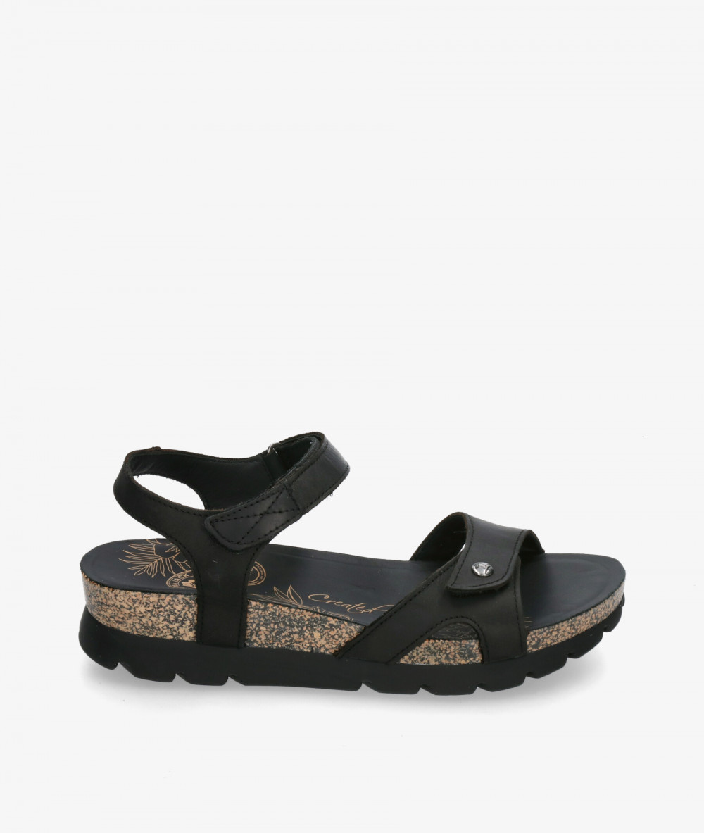 Sandalias Panamá Jack  SULIA en negro Sandalias Panamá Jack  SULIA en negro