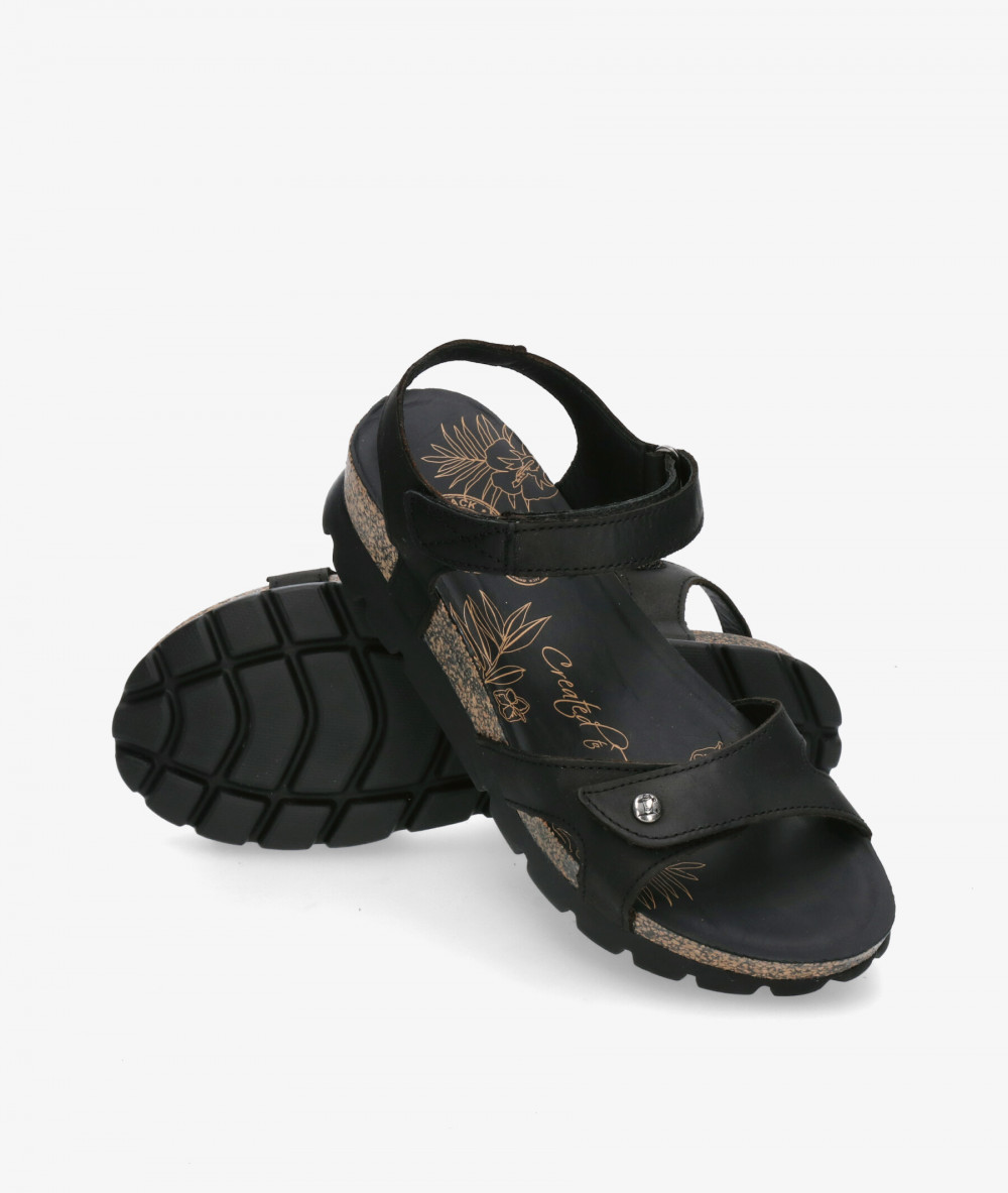 Sandalias Panamá Jack  SULIA en negro Sandalias Panamá Jack  SULIA en negro