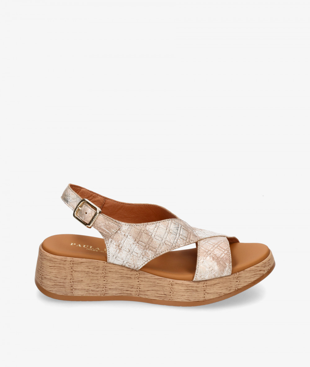 Sandalias Paula Urban  33-802 (33-787-R) en nude Sandalias Paula Urban  33-802 (33-787-R) en nude