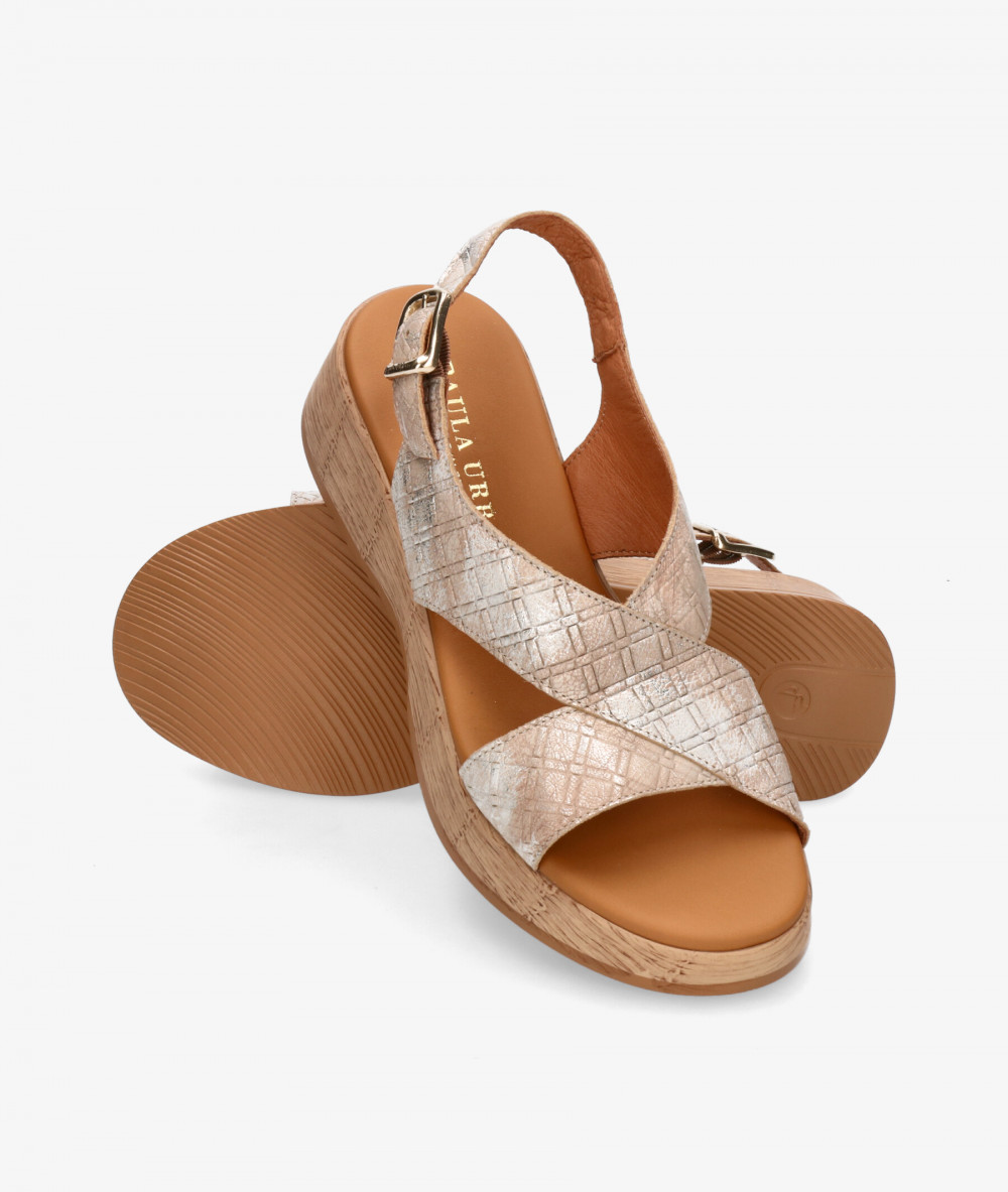 Sandalias Paula Urban  33-802 (33-787-R) en nude Sandalias Paula Urban  33-802 (33-787-R) en nude