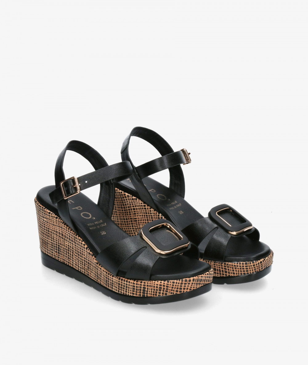 Sandalias pabloochoa.shoes  51425 en negro Sandalias pabloochoa.shoes  51425 en negro