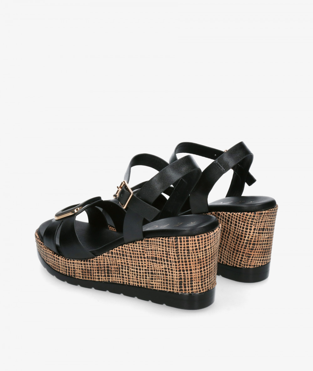 Sandalias pabloochoa.shoes  51425 en negro Sandalias pabloochoa.shoes  51425 en negro