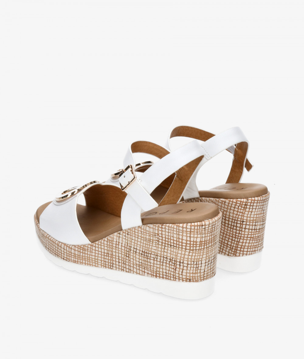 Sandalias pabloochoa.shoes  51294-R en blanco Sandalias pabloochoa.shoes  51294-R en blanco