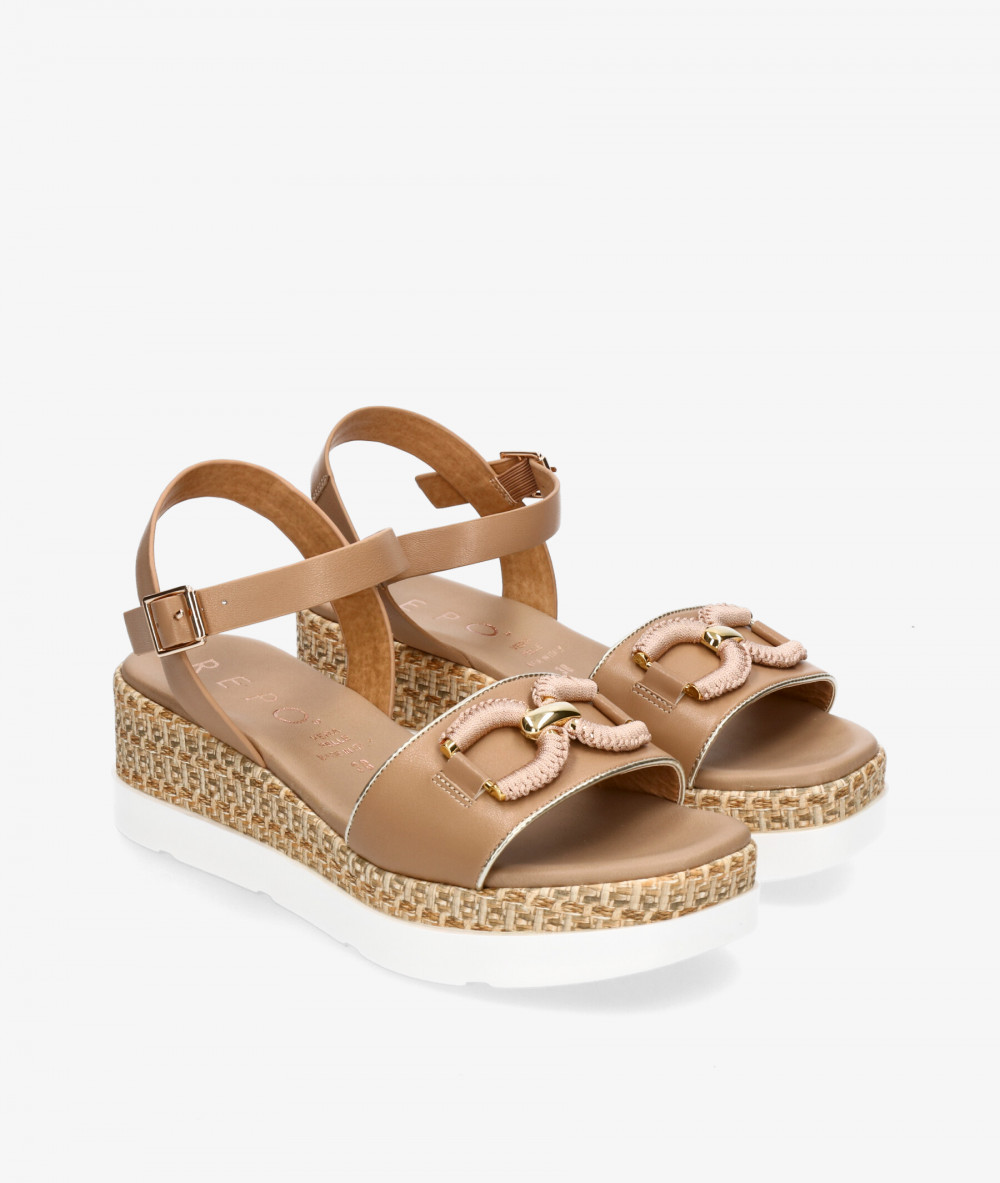 Sandalias pabloochoa.shoes  50248 en camel Sandalias pabloochoa.shoes  50248 en camel