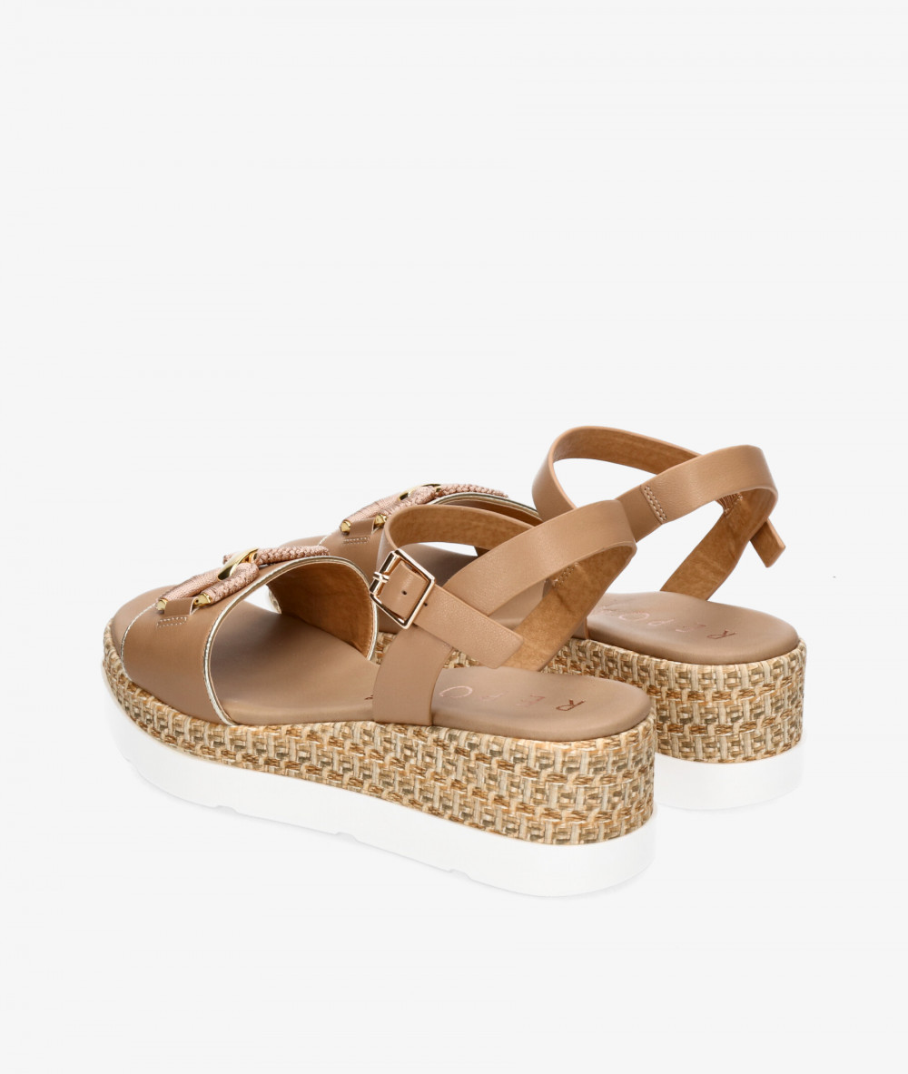 Sandalias pabloochoa.shoes  50248 en camel Sandalias pabloochoa.shoes  50248 en camel