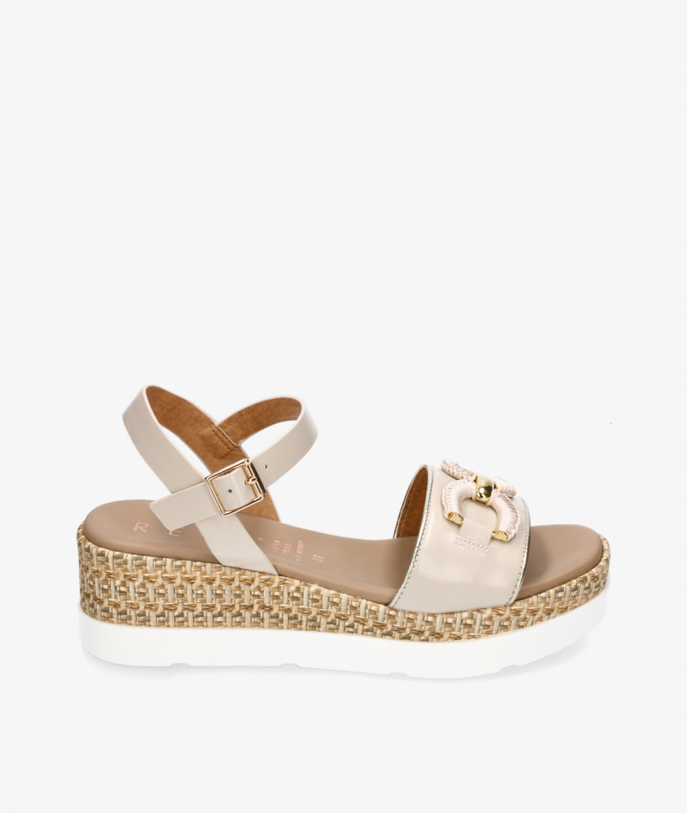 Sandalias pabloochoa.shoes  50248 en hueso Sandalias pabloochoa.shoes  50248 en hueso