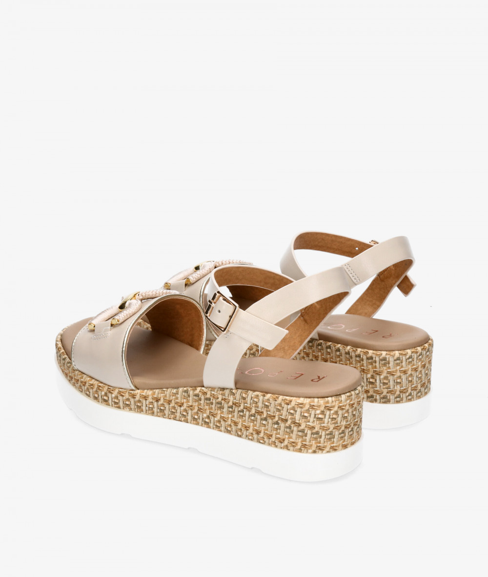 Sandalias pabloochoa.shoes  50248 en hueso Sandalias pabloochoa.shoes  50248 en hueso