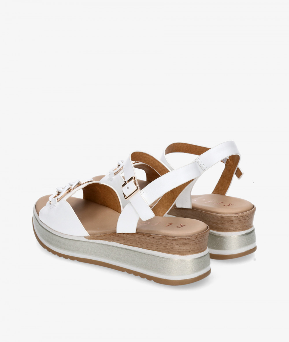 Sandalias pabloochoa.shoes  19234 en blanco Sandalias pabloochoa.shoes  19234 en blanco