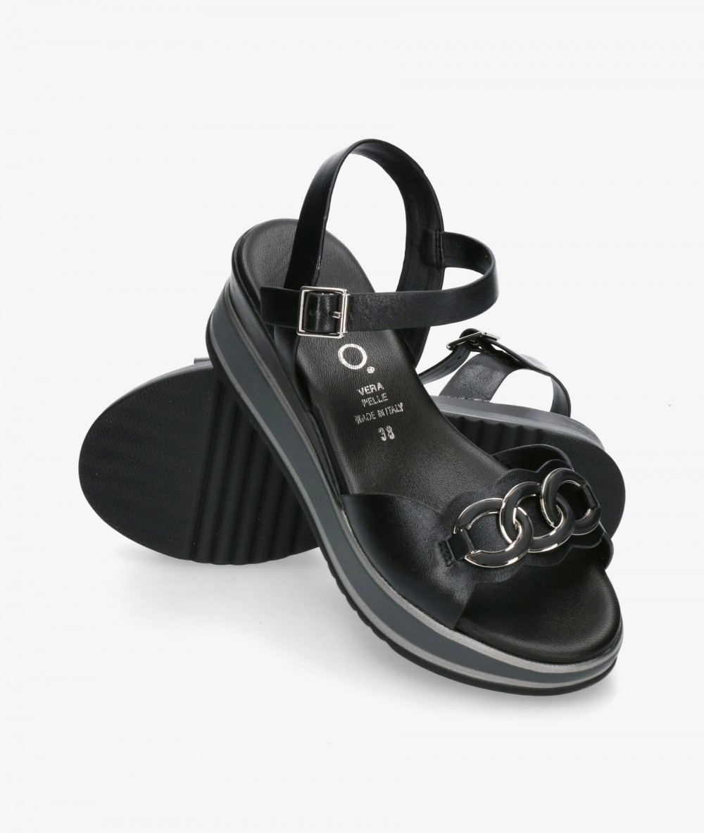 Sandalias pabloochoa.shoes  19234 en negro Sandalias pabloochoa.shoes  19234 en negro