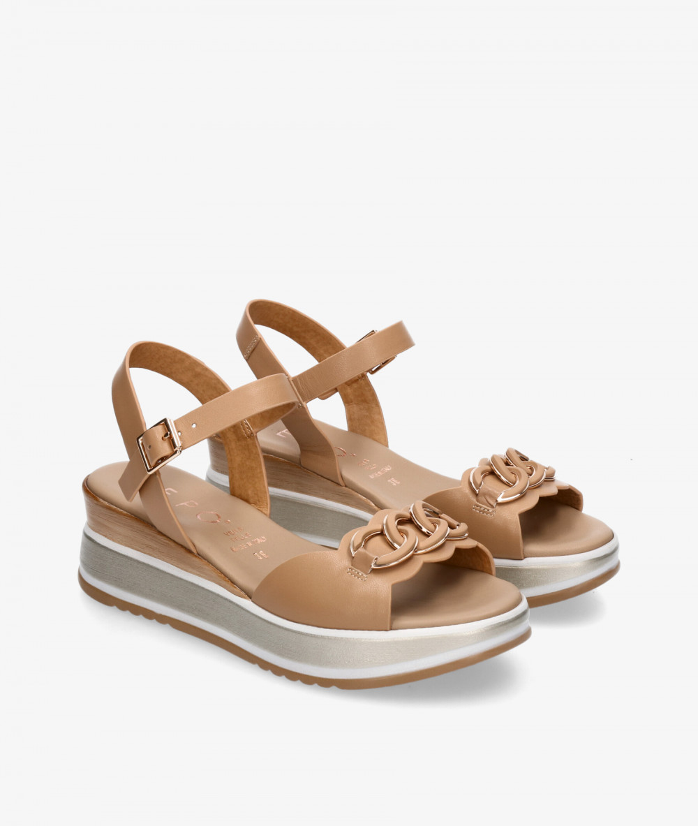 Sandalias pabloochoa.shoes  19234 en camel Sandalias pabloochoa.shoes  19234 en camel