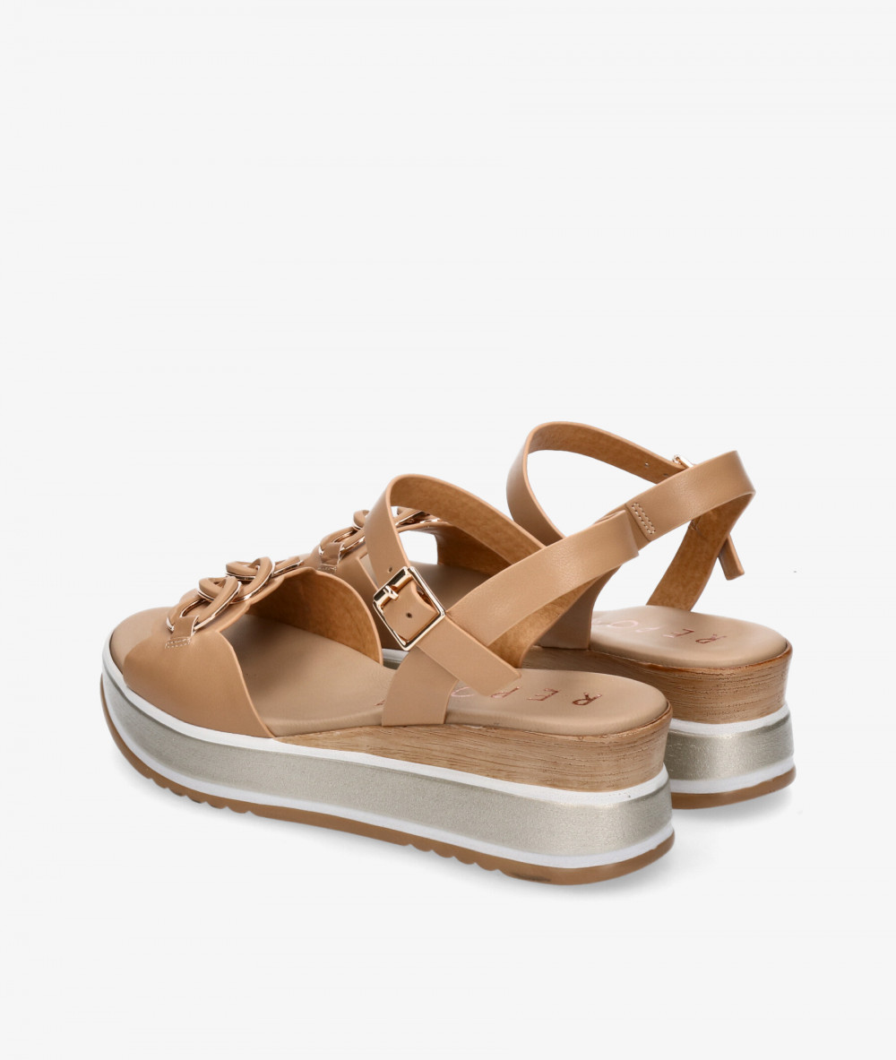 Sandalias pabloochoa.shoes  19234 en camel Sandalias pabloochoa.shoes  19234 en camel