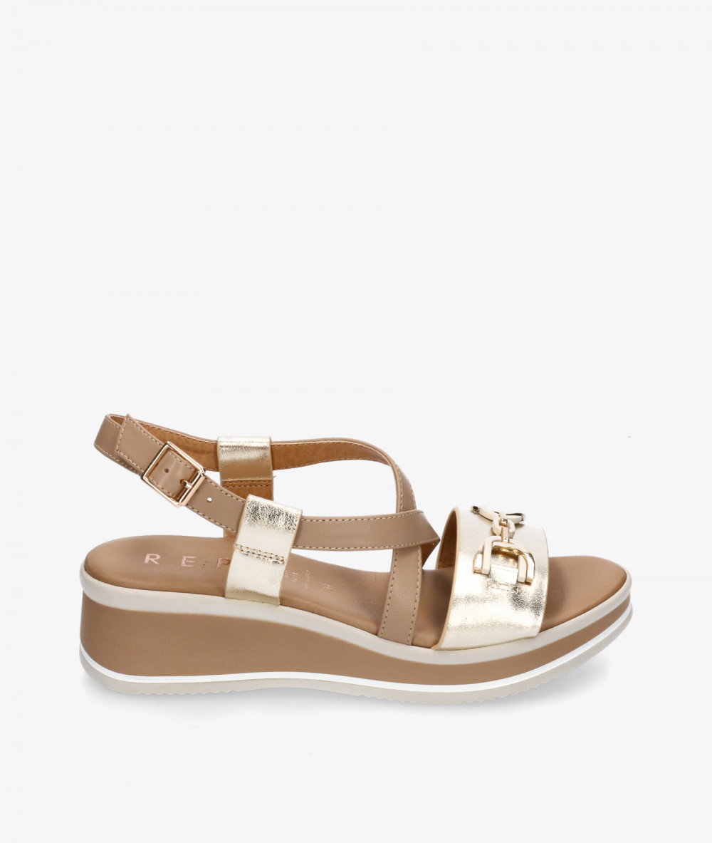 Sandalias pabloochoa.shoes  12225 en platino Sandalias pabloochoa.shoes  12225 en platino
