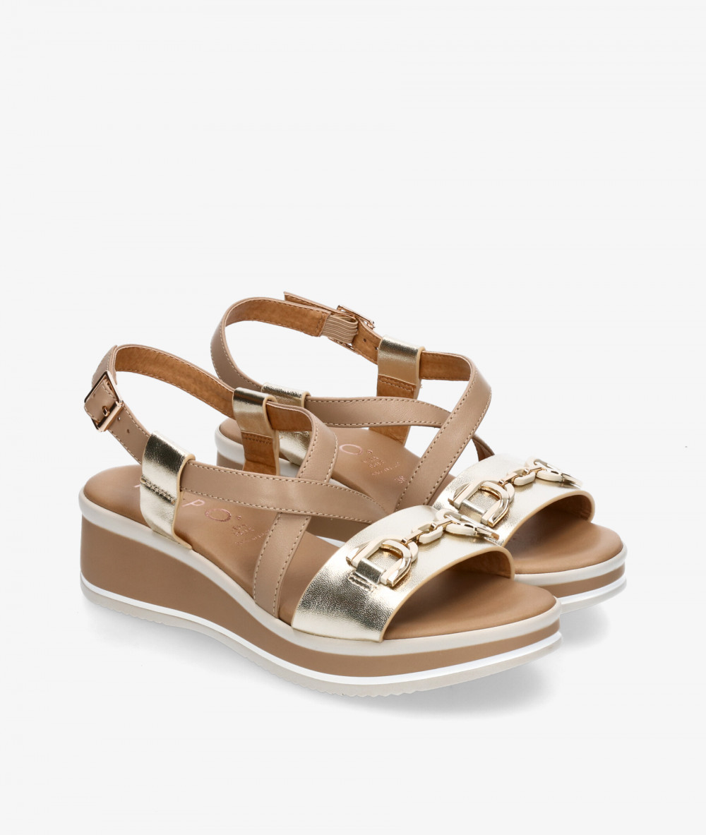 Sandalias pabloochoa.shoes  12225 en platino Sandalias pabloochoa.shoes  12225 en platino