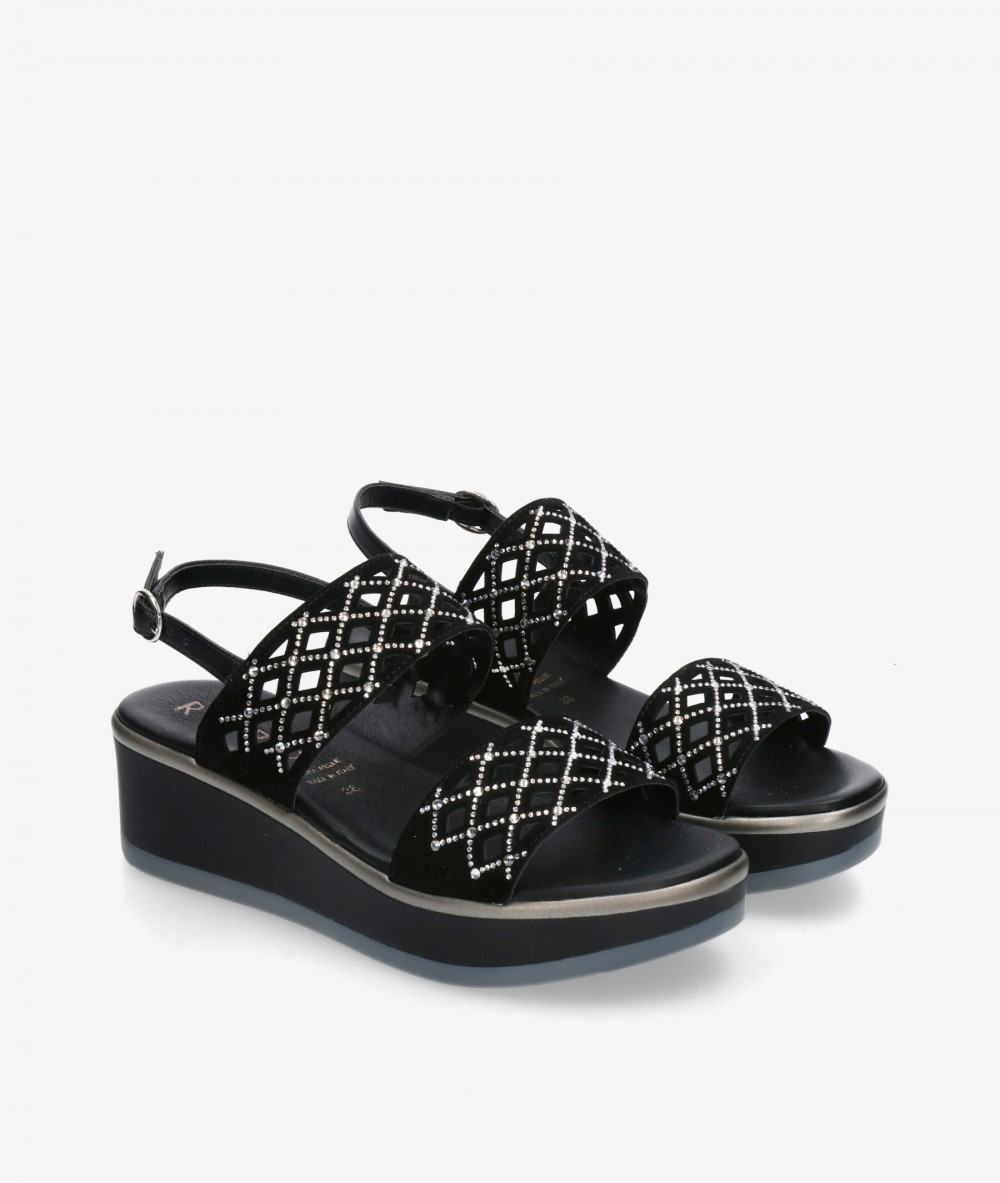 Sandalias pabloochoa.shoes  83263 en negro Sandalias pabloochoa.shoes  83263 en negro