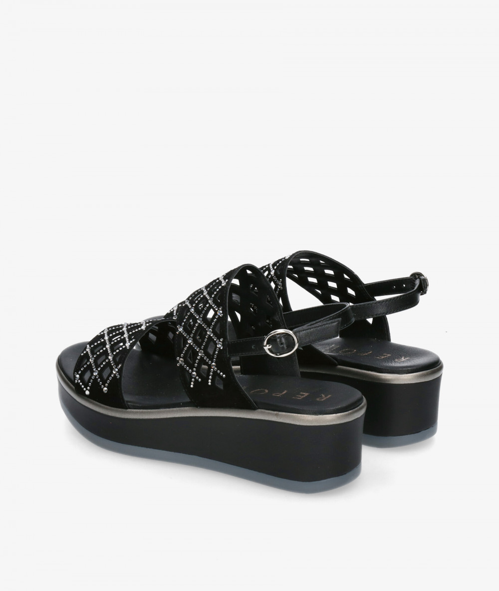 Sandalias pabloochoa.shoes  83263 en negro Sandalias pabloochoa.shoes  83263 en negro
