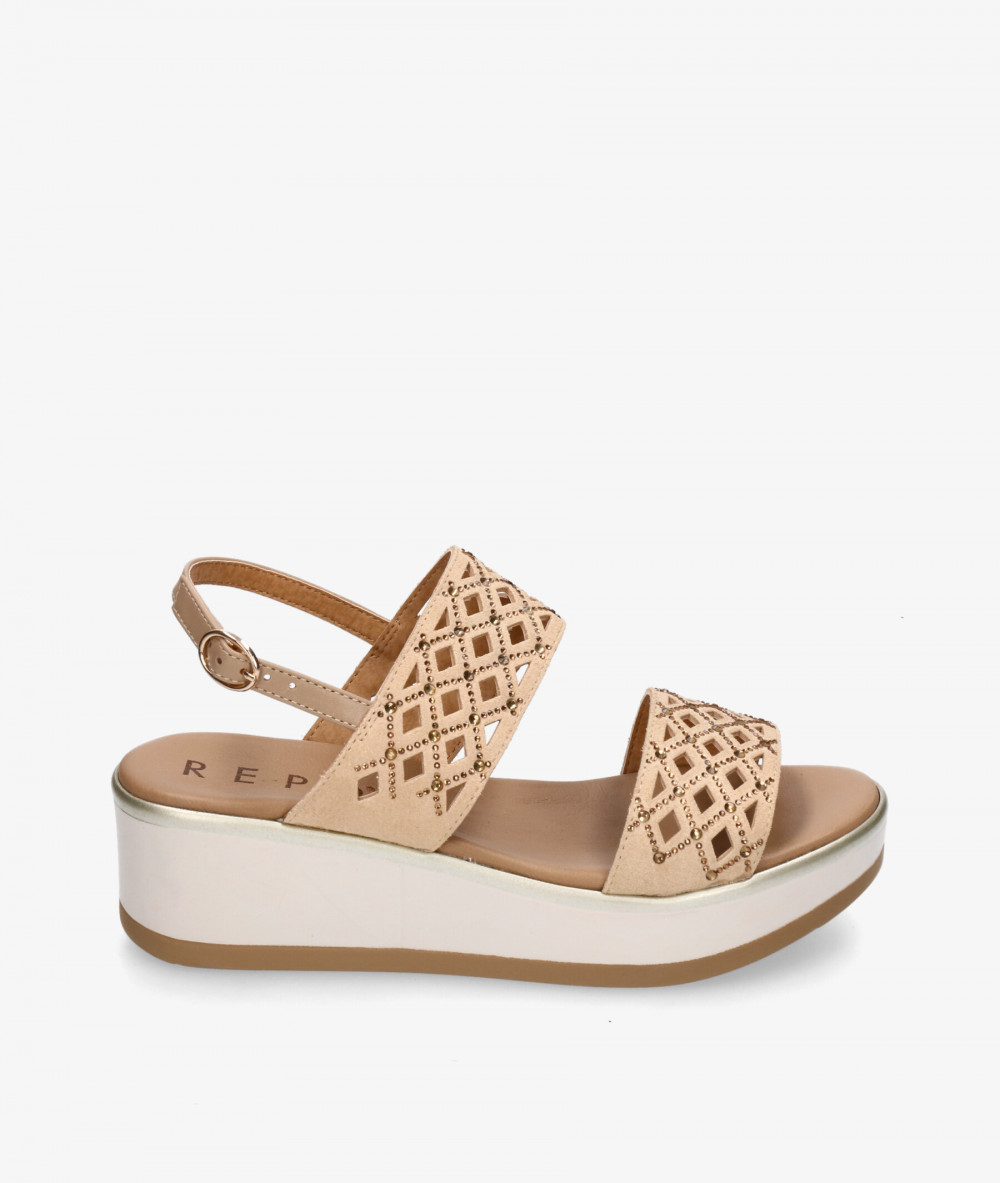 Sandalias pabloochoa.shoes  83263 en beige Sandalias pabloochoa.shoes  83263 en beige
