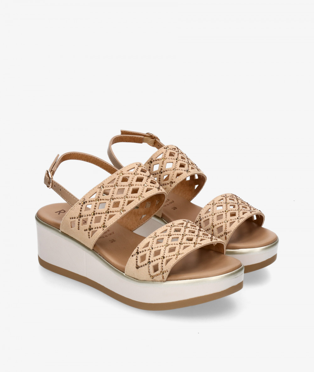 Sandalias pabloochoa.shoes  83263 en beige Sandalias pabloochoa.shoes  83263 en beige