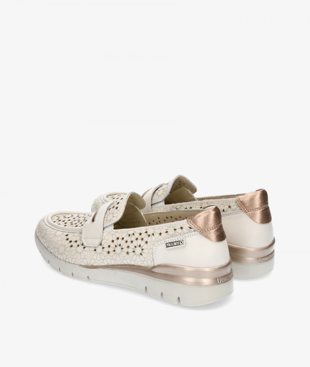Mocasines Pikolinos W4R-6518 C1 en hueso Mocasines Pikolinos W4R-6518 C1 en hueso