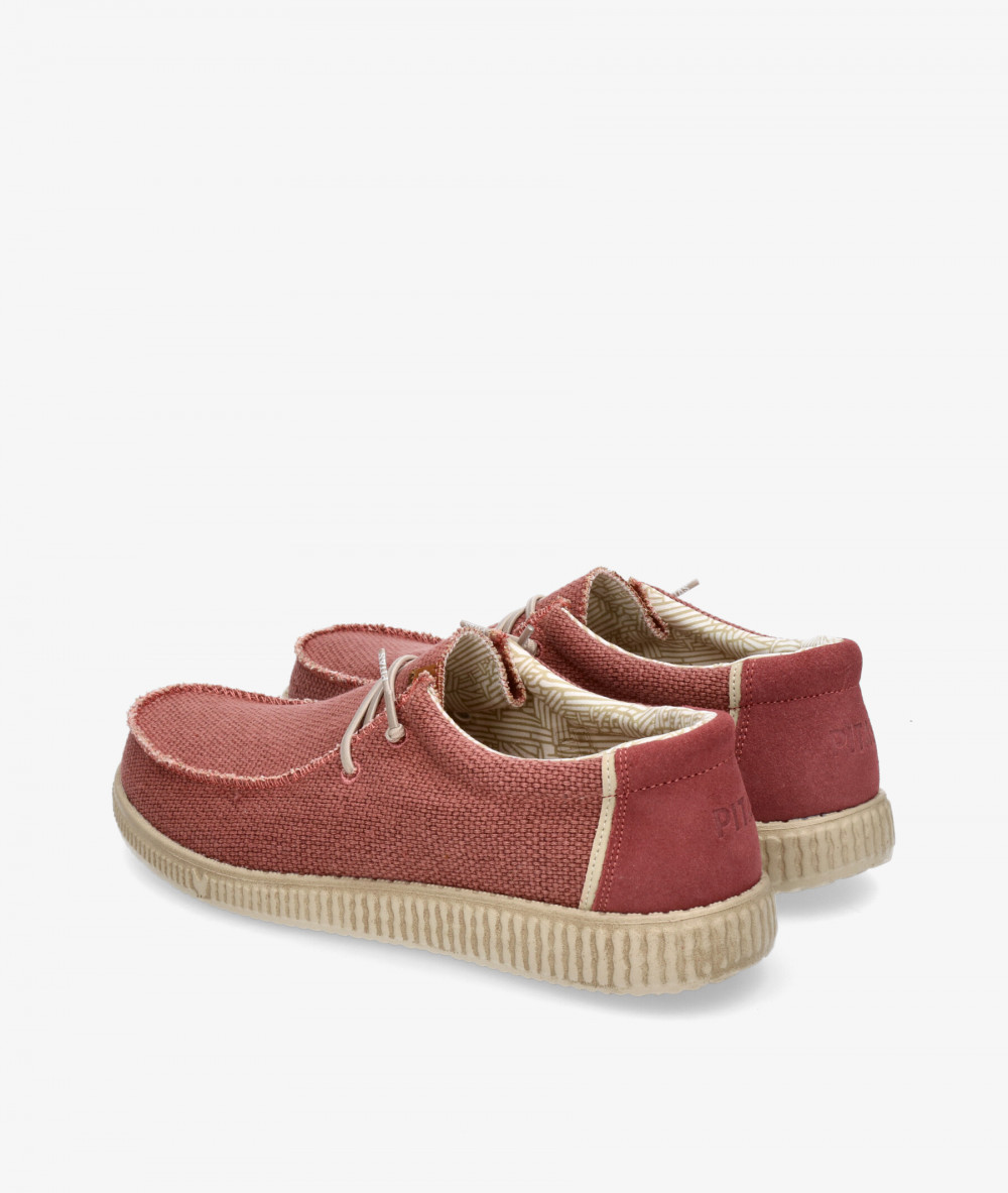 Zapatos casual Walk in Pitas WP150 STEVE en rosa Zapatos casual Walk in Pitas WP150 STEVE en rosa