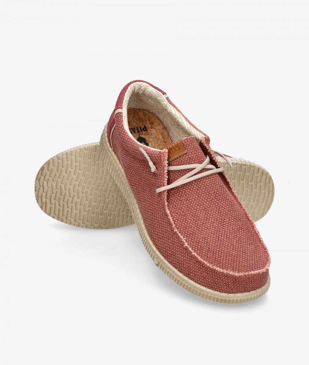 Zapatos casual Walk in Pitas WP150 STEVE en rosa Zapatos casual Walk in Pitas WP150 STEVE en rosa