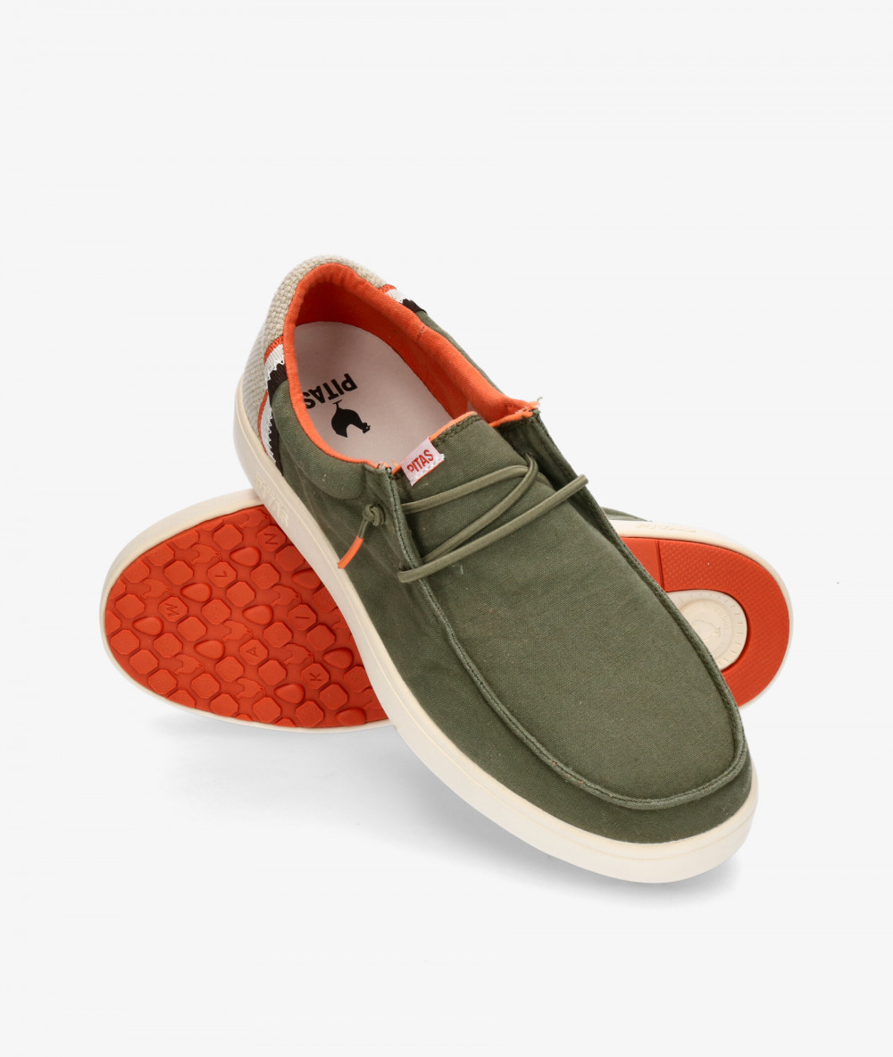 Zapatos casual Walk in Pitas CANA en caki Zapatos casual Walk in Pitas CANA en caki
