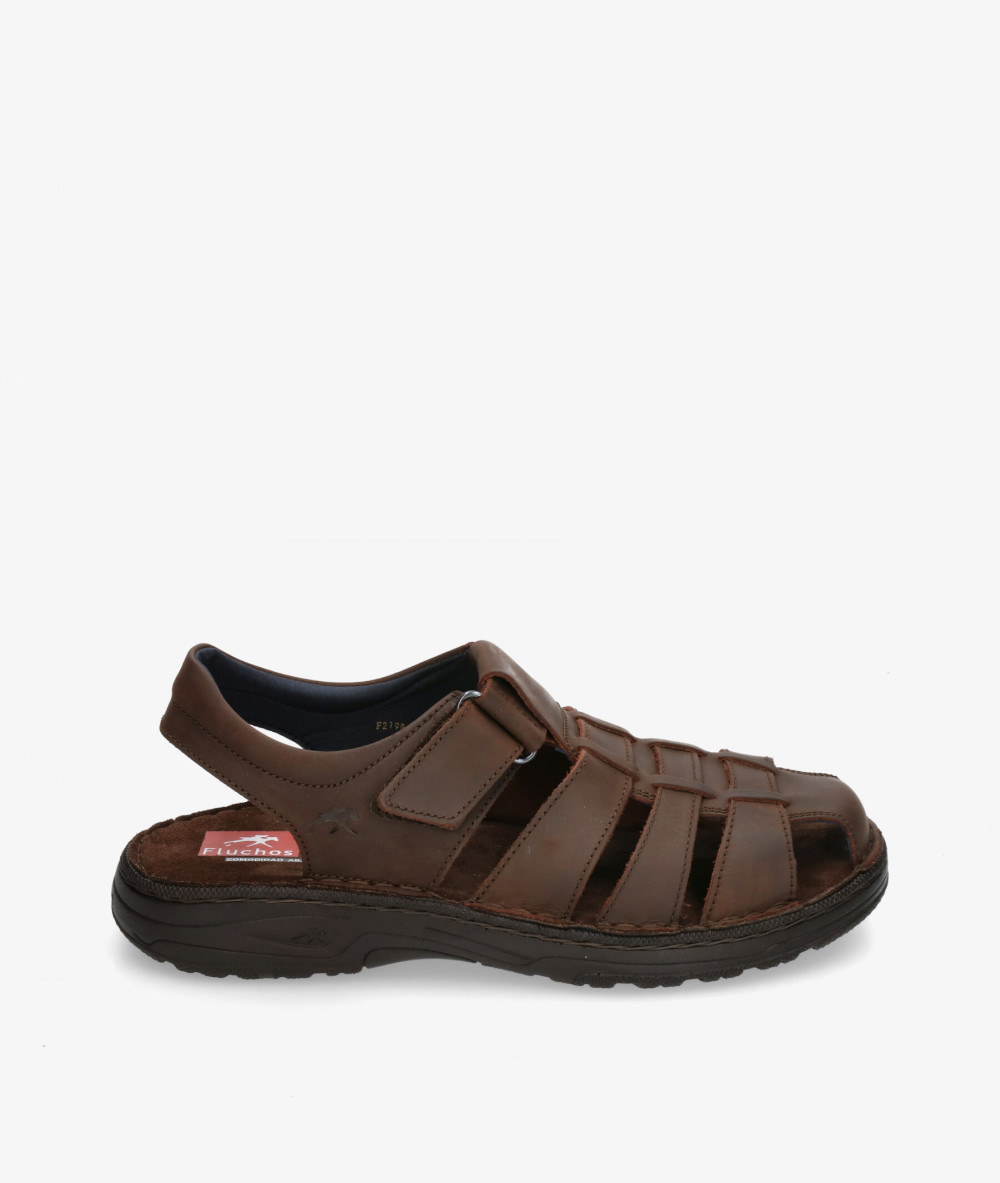 Fluchos Sandals  F2198 in brown Fluchos Sandals  F2198 in brown