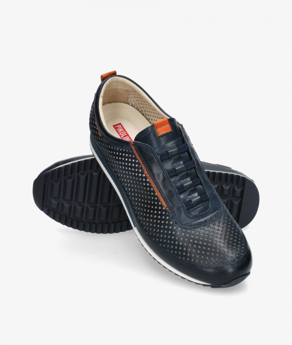 Deportivos Pikolinos  M2A-6252 en azul marino Deportivos Pikolinos  M2A-6252 en azul marino
