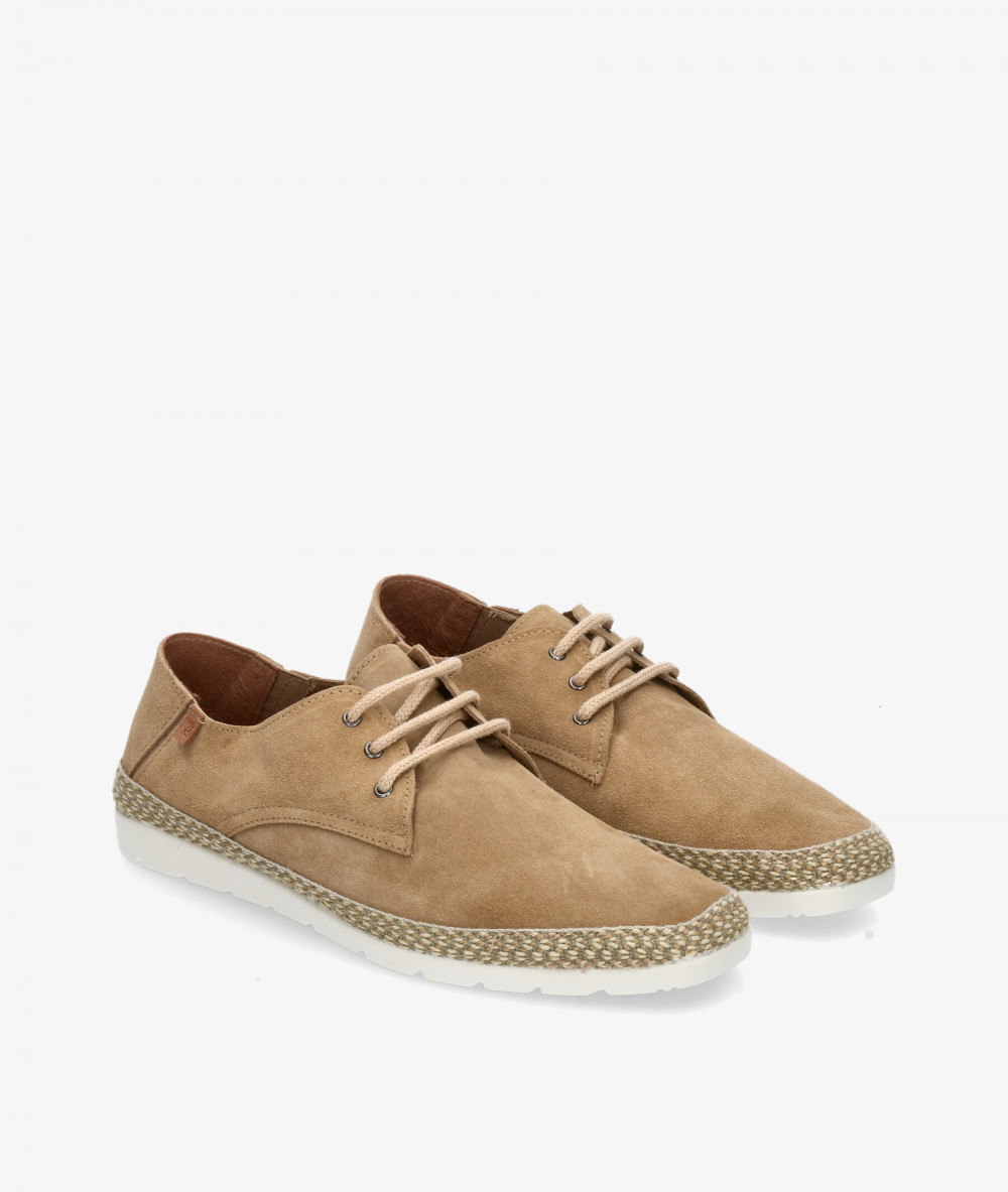 Alpargata Myers 19-17011 en serraje beige Alpargata Myers 19-17011 en serraje beige