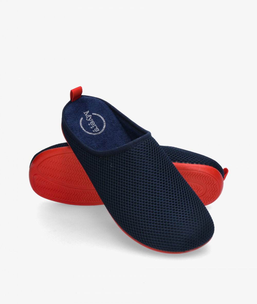 Zapatillas de casa Myers  242038 en azul marino Zapatillas de casa Myers  242038 en azul marino