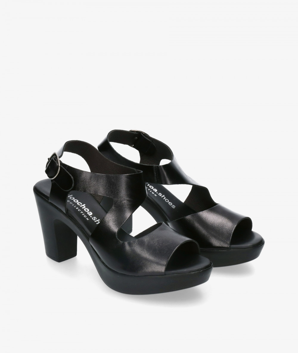 Sandalias pabloochoa.shoes  450 en negro Sandalias pabloochoa.shoes  450 en negro