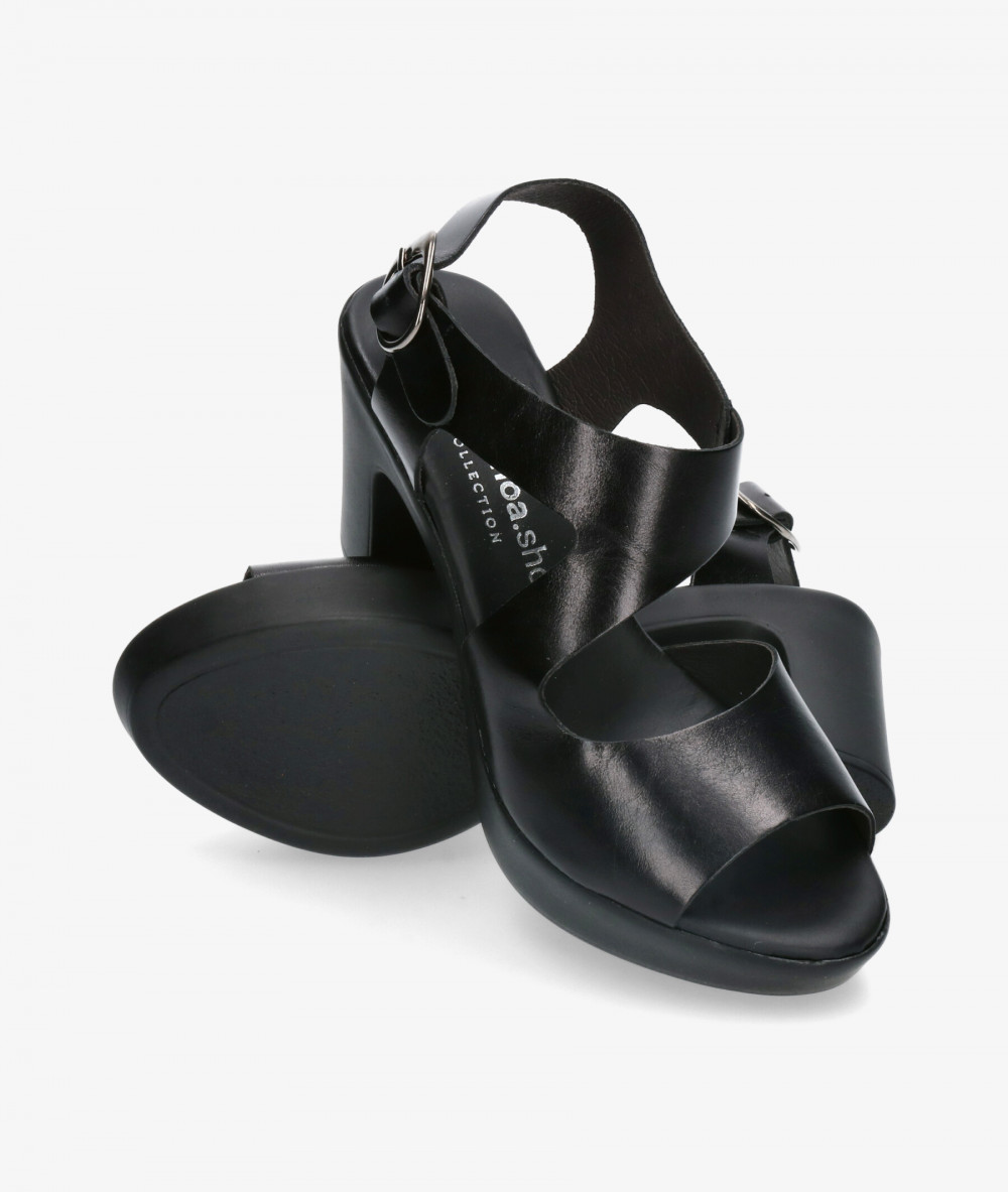 Sandalias pabloochoa.shoes  450 en negro Sandalias pabloochoa.shoes  450 en negro