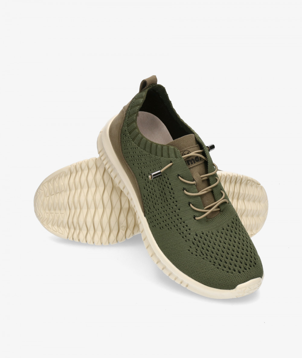 Deportivos Yumas  CLINT en caki