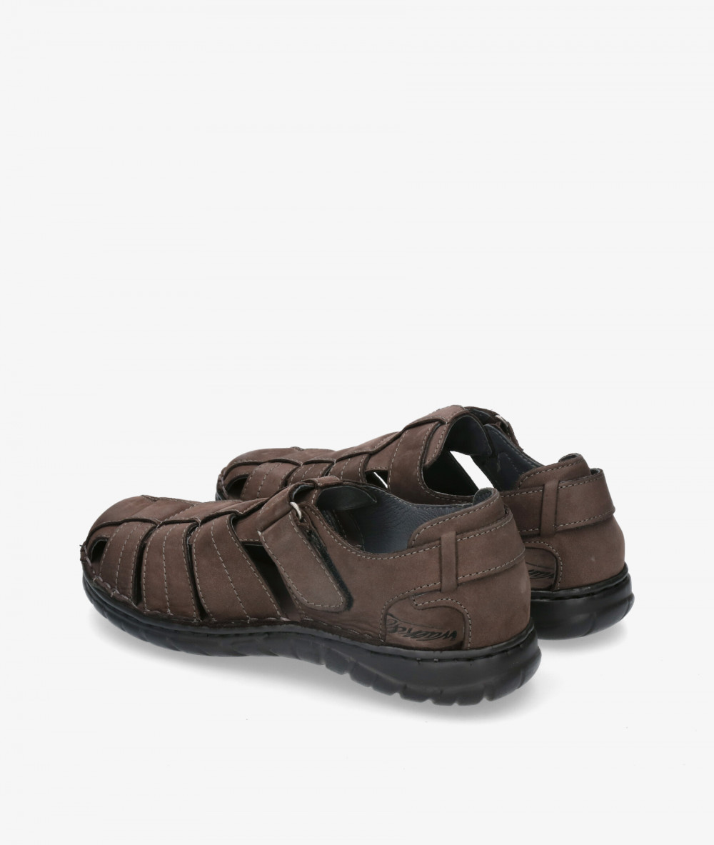 Walk & Fly Sandals  541-20911 in grey nubuck Walk & Fly Sandals  541-20911 in grey nubuck