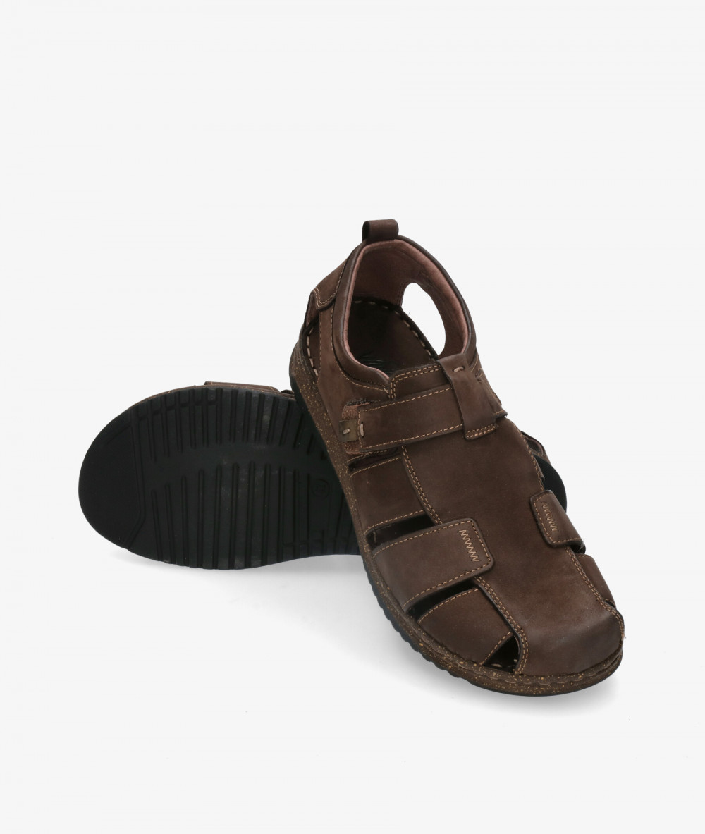 Walk & Fly Sandals  963-40760 in brown nubuck Walk & Fly Sandals  963-40760 in brown nubuck