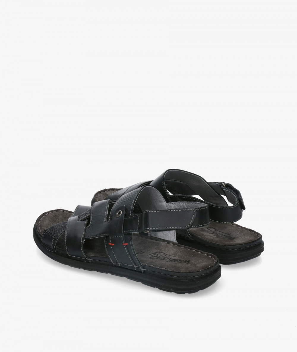 Walk & Fly Sandals  680-28200 in black Walk & Fly Sandals  680-28200 in black