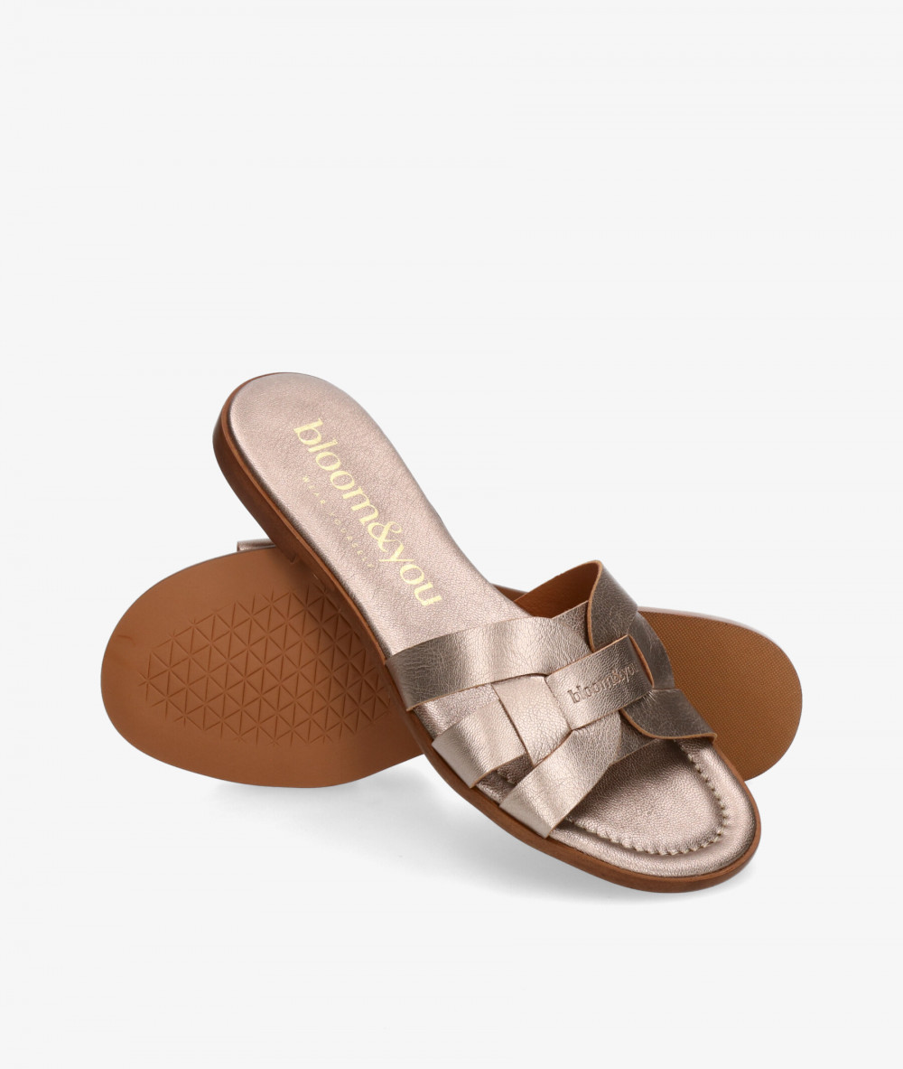 Sandalias bloom&you  LOLA en taupe metalizado Sandalias bloom&you  LOLA en taupe metalizado