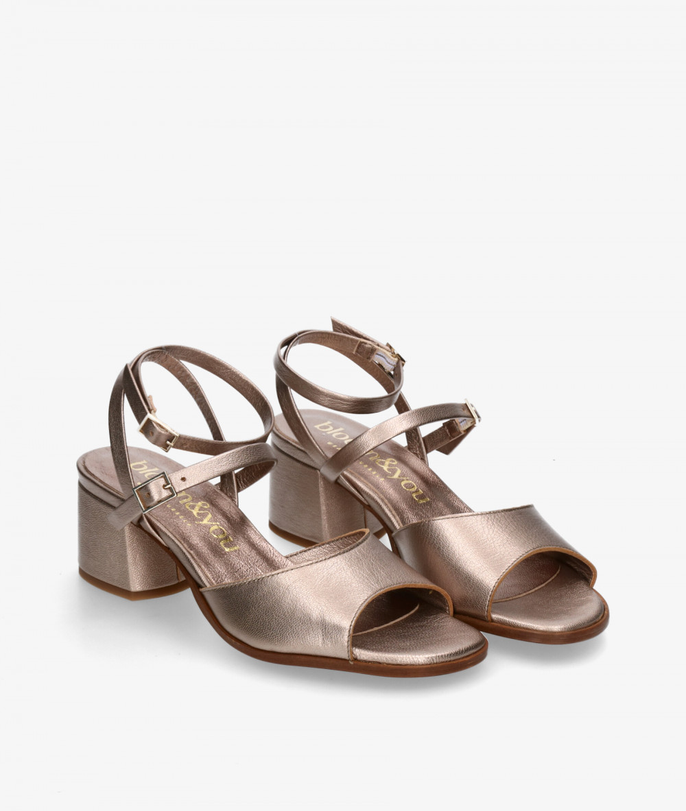 Sandalias bloom&you  CRISTEL en taupe metalizado Sandalias bloom&you  CRISTEL en taupe metalizado