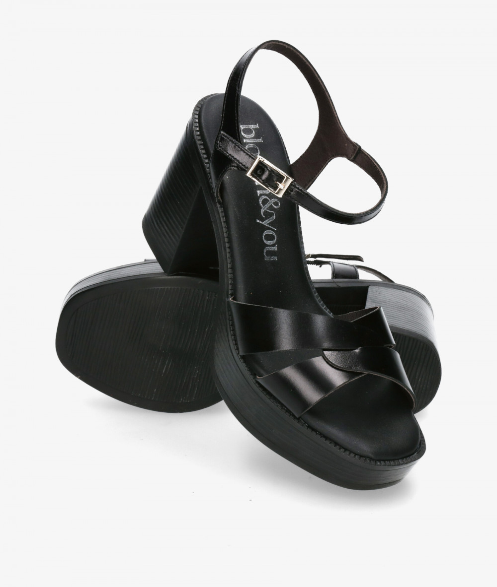 Sandalias bloom&you  COSIMA en negro Sandalias bloom&you  COSIMA en negro